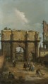 Roma el arco de Constantino 1742 Canaletto